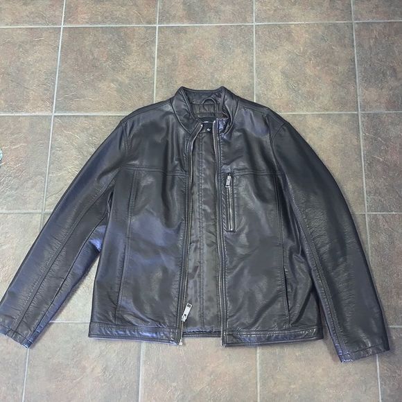 Marc New York Jackets & Coats Marc Ecko Leather Moto Jacket Poshmark